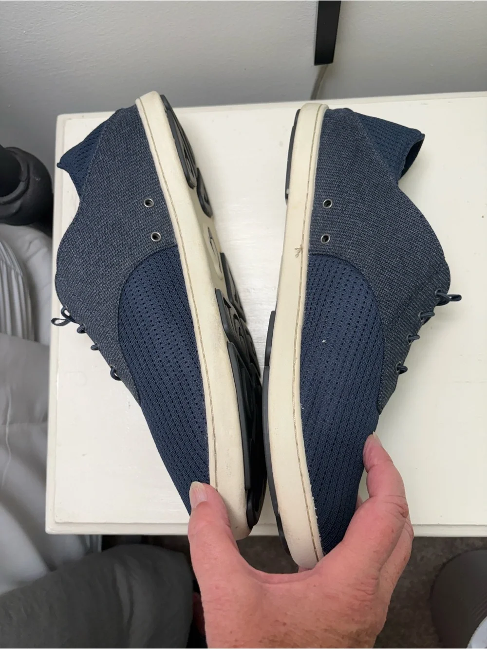 Olukai Nohea Moku No Tie Boat Shoe. Size 11.